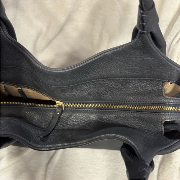 Kate Spade Black Pebbled Leather Shoulder Bag EUC - Picture 7 of 8